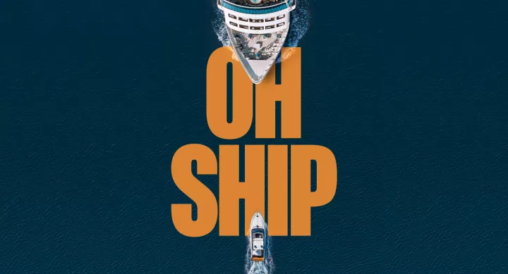 Oh ship Cruise ship and recreational boat on a collision course