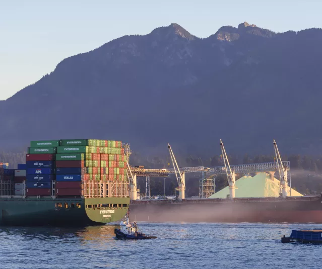 Cargo et terminaux Cargos et terminaux du Port de Vancouver