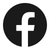 Black and white Facebook logo